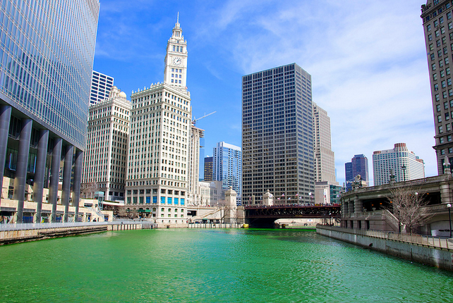 chicago river st patricks day