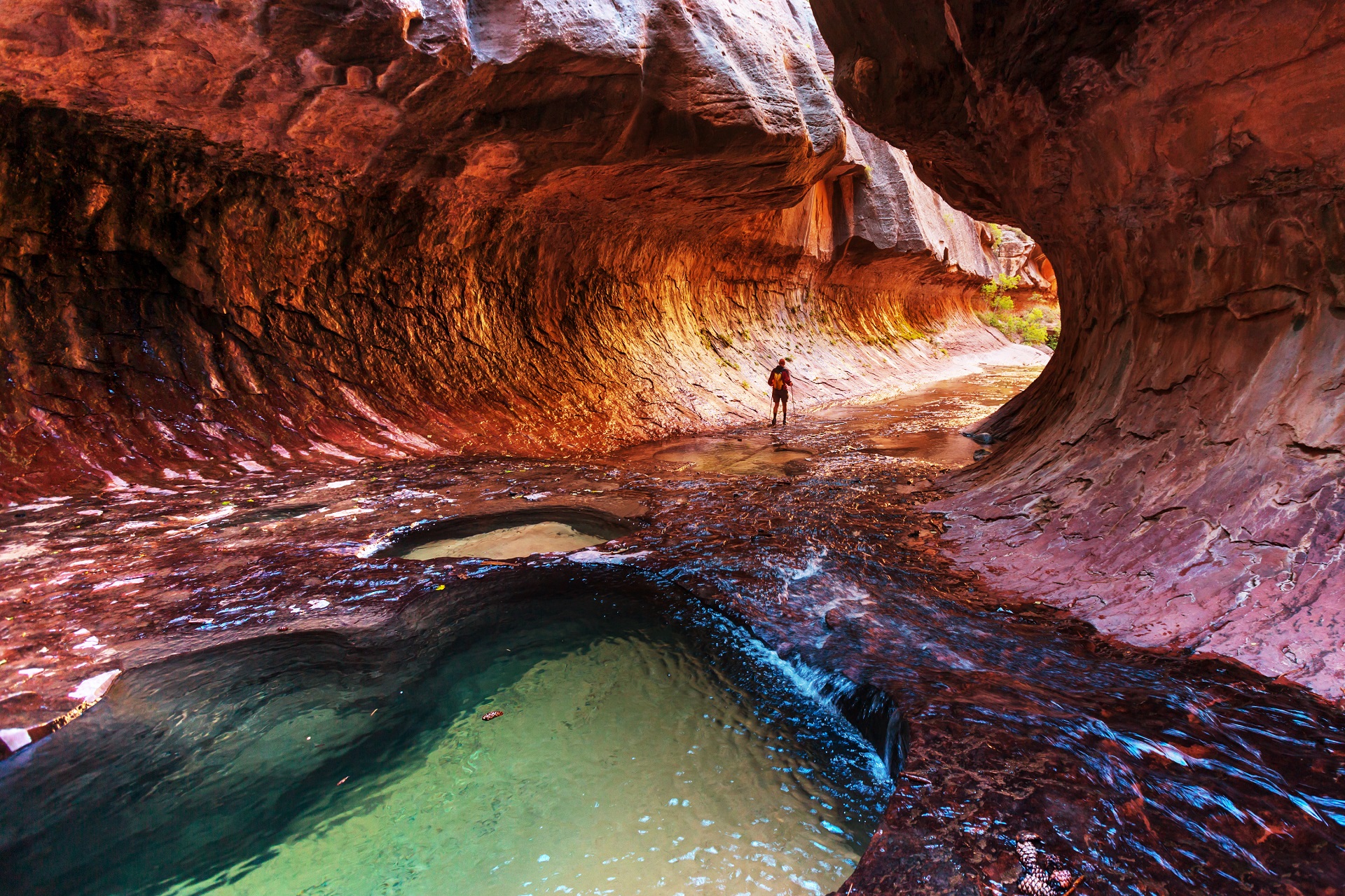 Narrows im Zion National Park in Utah