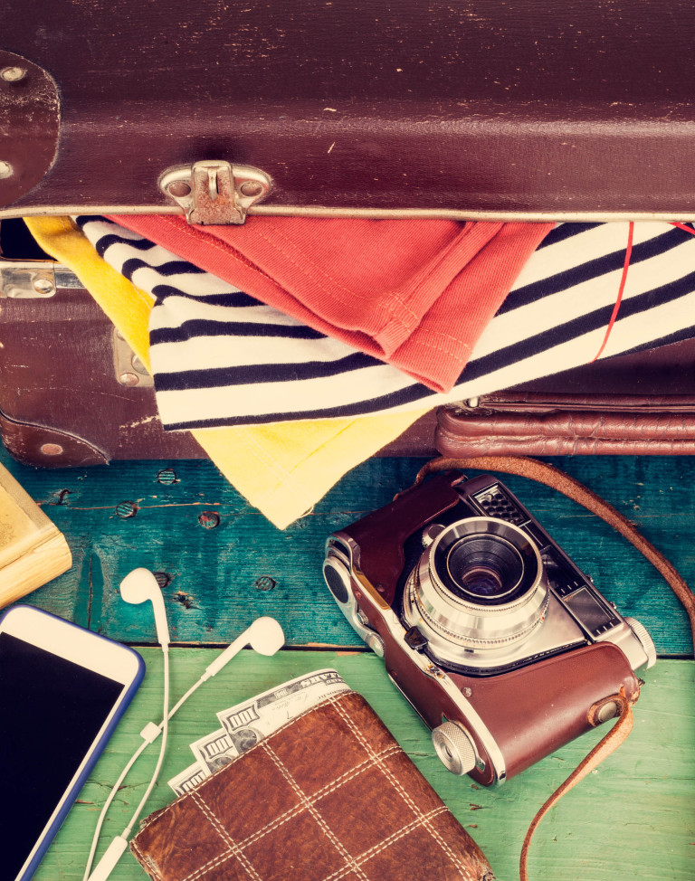 Holiday suitcase