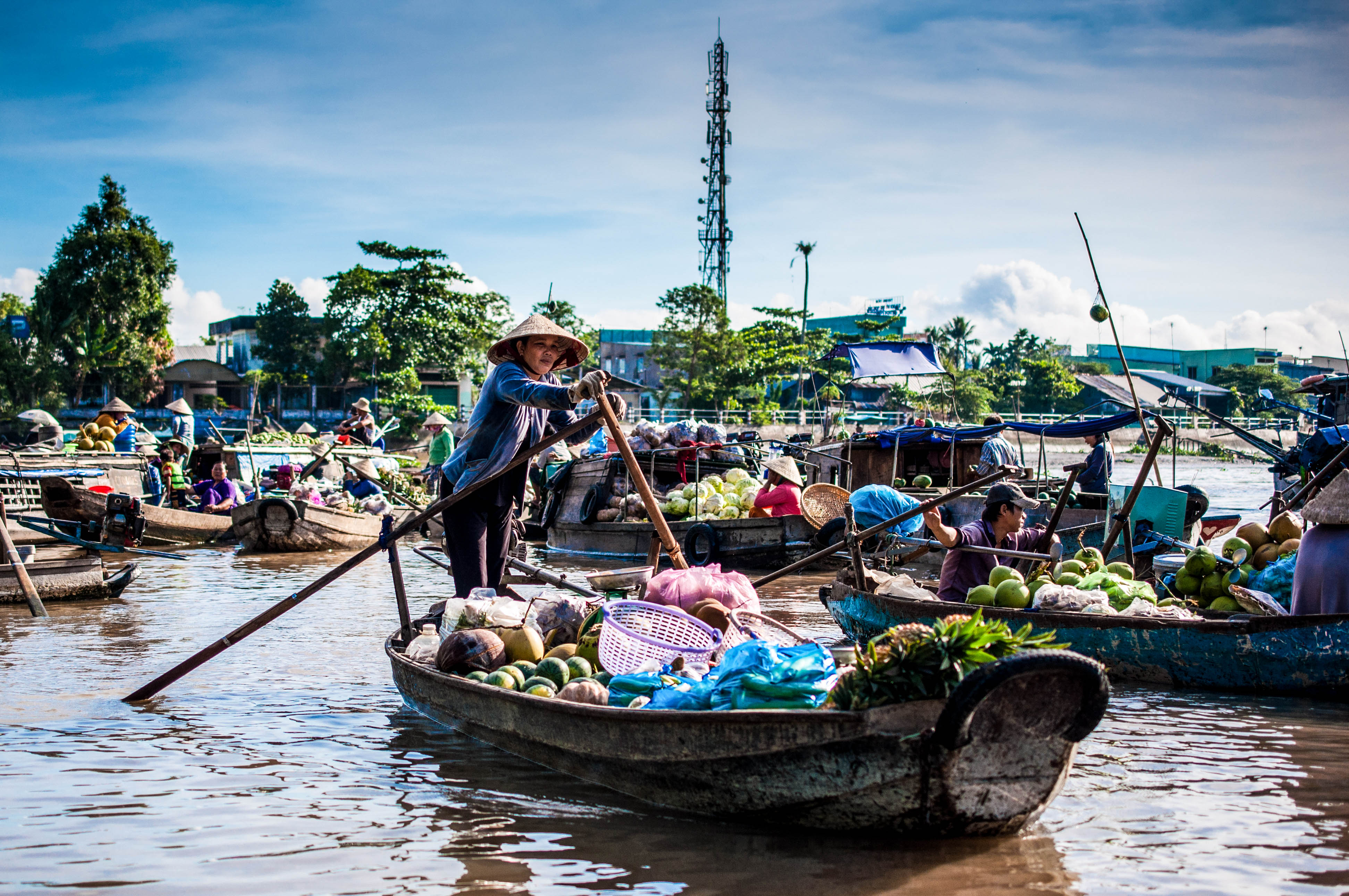 Floating Market Vietnam 