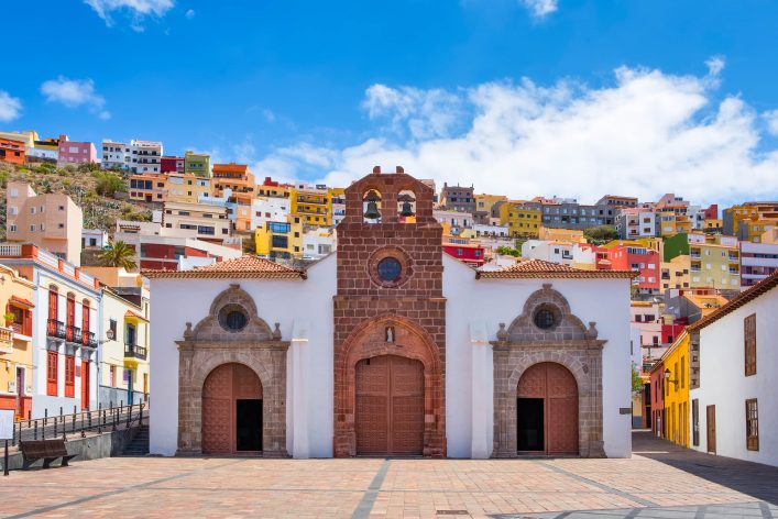 Old church Iglesia Matriz de la Asunción (San Sebastián de La Gomera)
