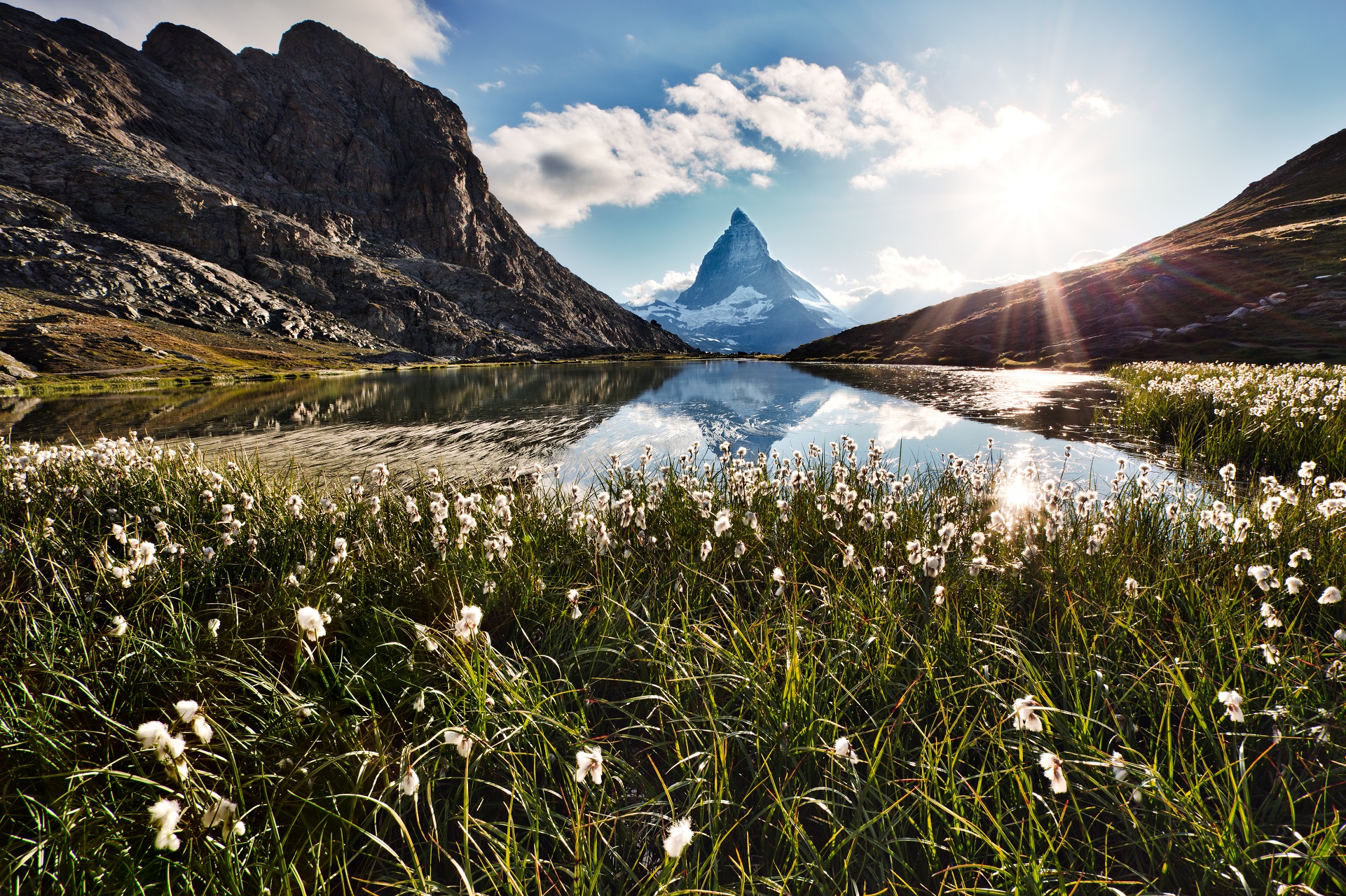 Die schönsten Bergseen der Alpen, Riffelsee am Matterhorn