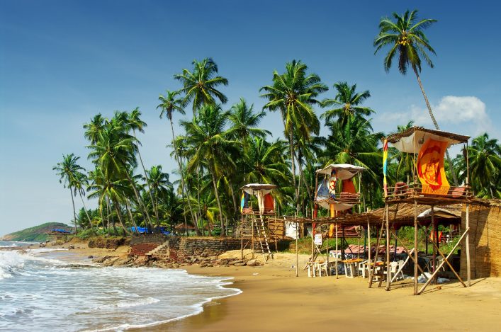 Goa’s idyllic beach