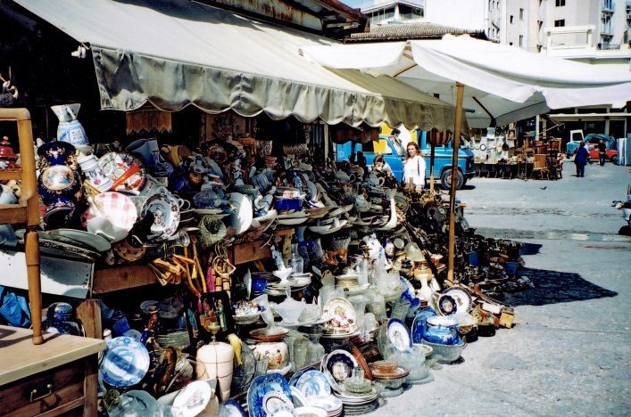 Monastiraki-Flohmarkt-Athen