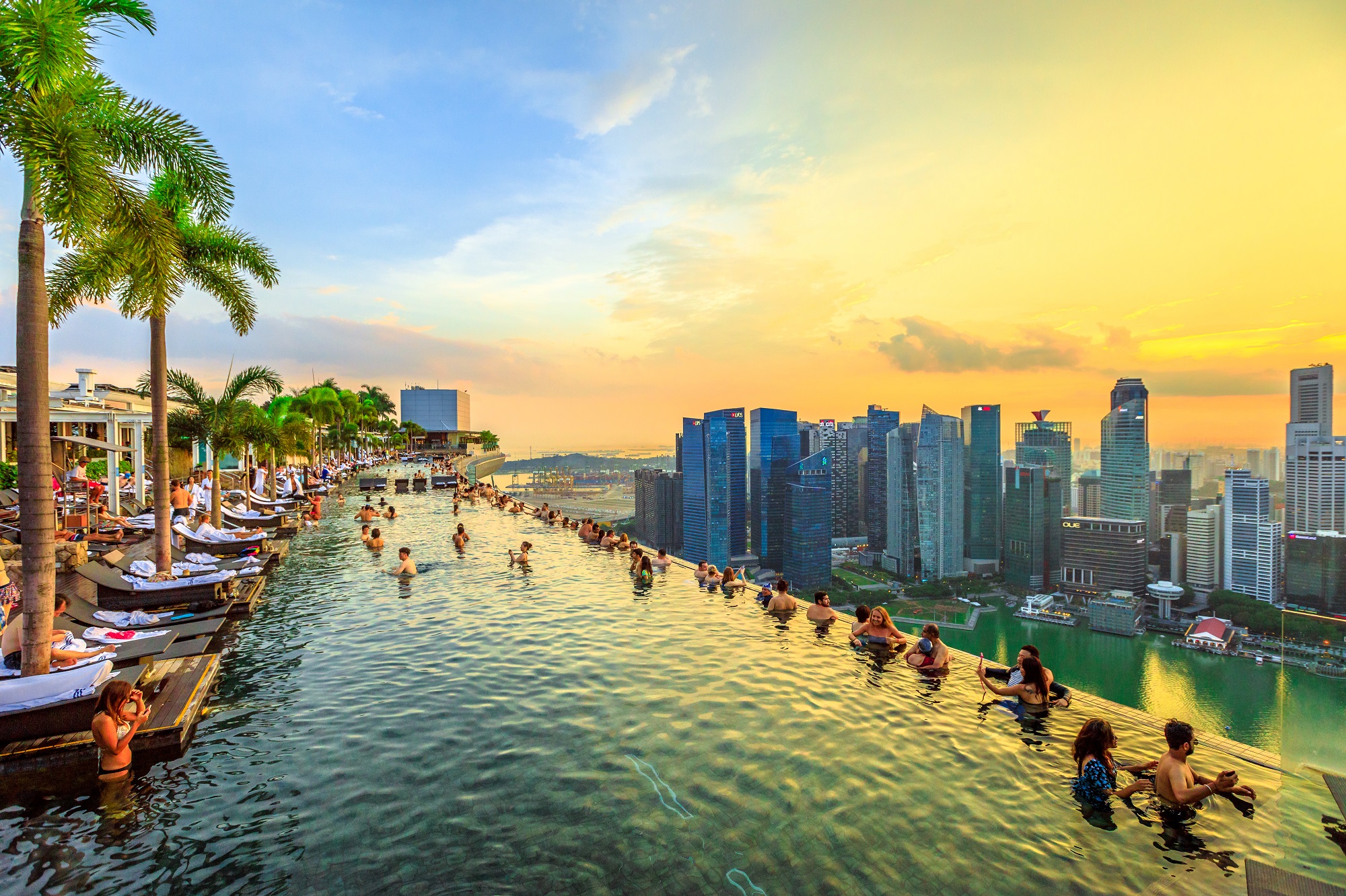 Entfernung Singapore Marina Bay Sands RHNP