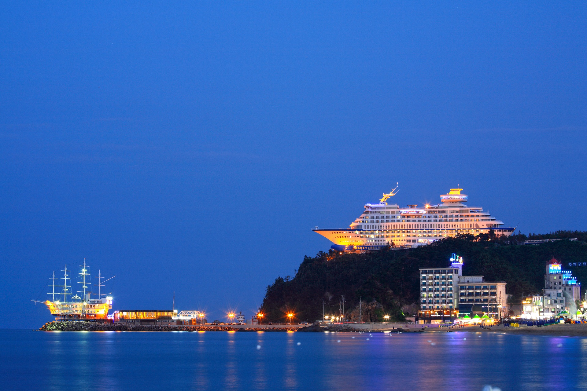 Das spektakuläre Sun & Cruise Hotel in Südkorea