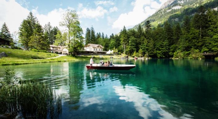 Die schönsten Bergseen der Schweiz Blausee