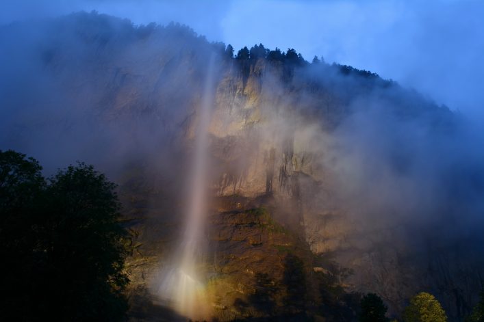 Wasserfall in Lauterbrunnen