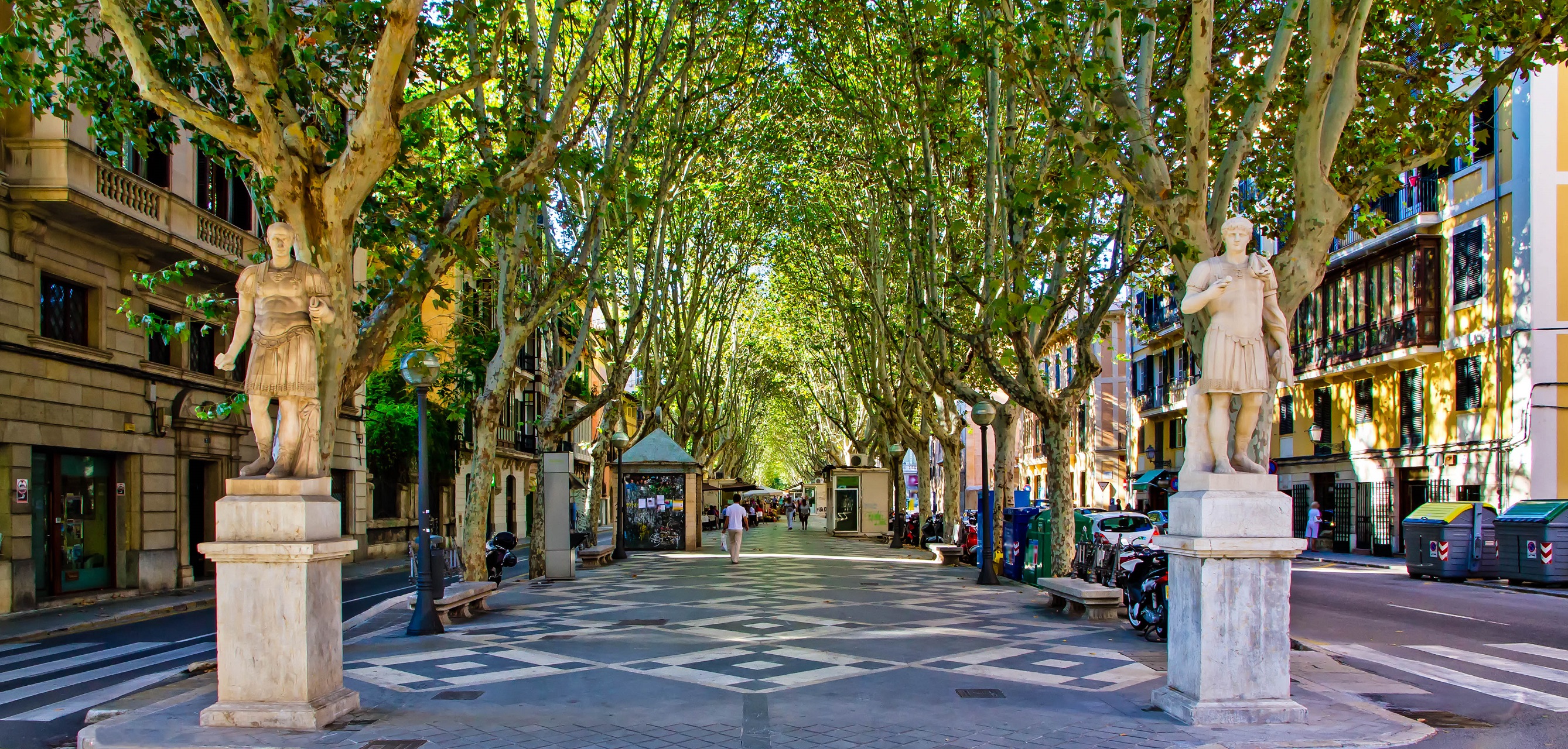 Passeig des Born in der Altstadt von Palma de Mallorca.