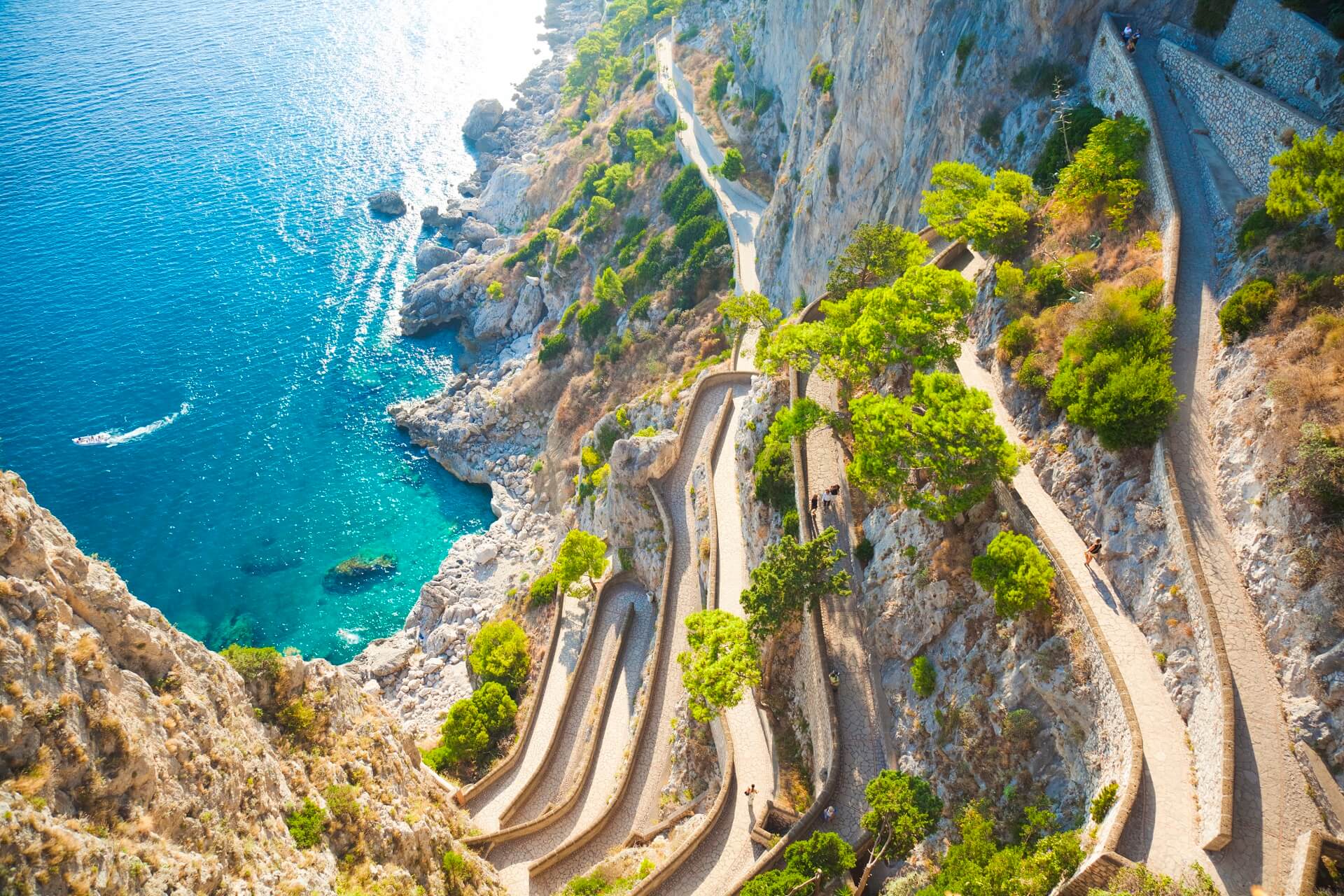 Die Via de la Krupp auf Capri