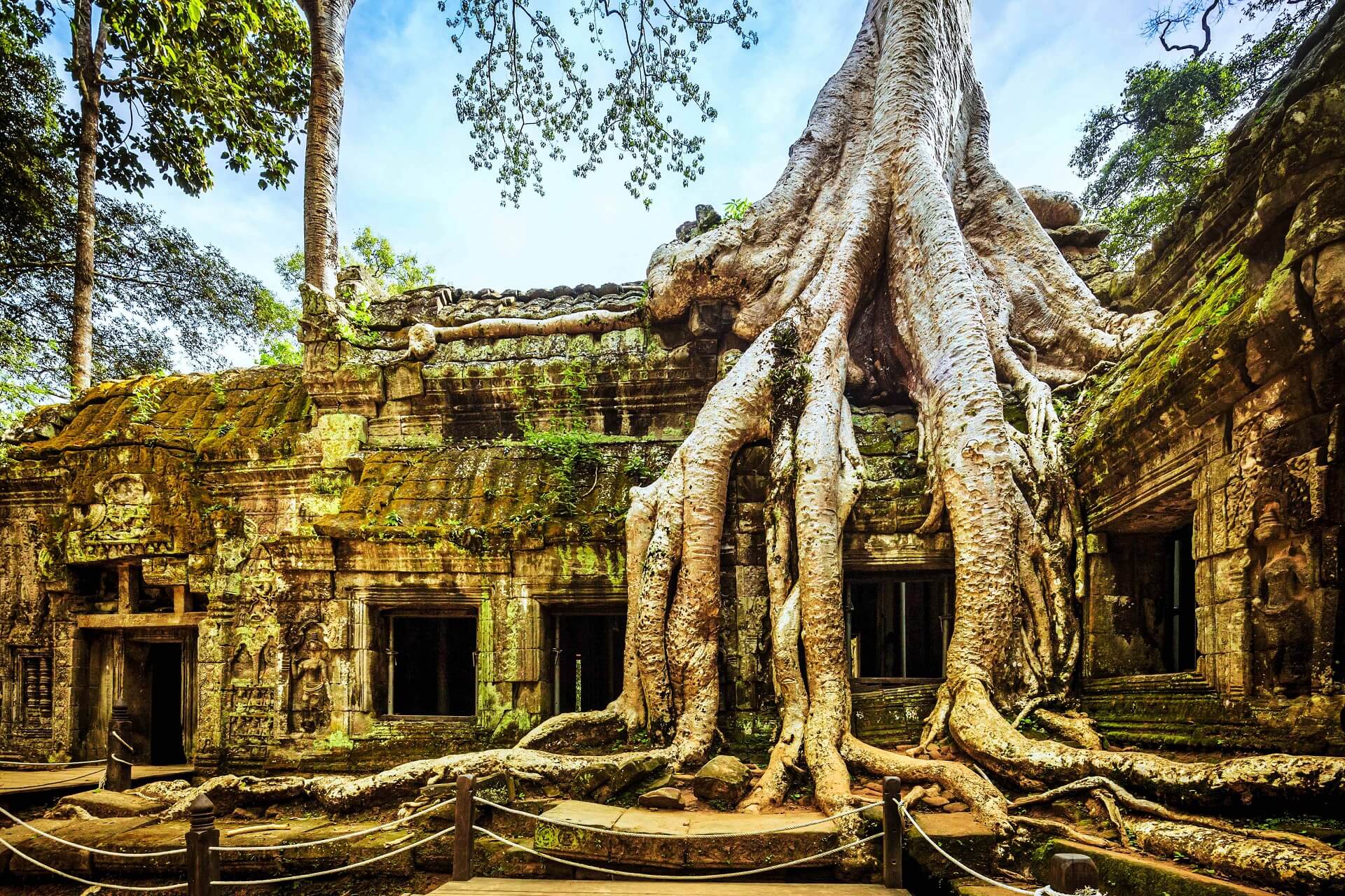 Die Tempelanlage Angkor Wat begeistert alle Profibackpacker
