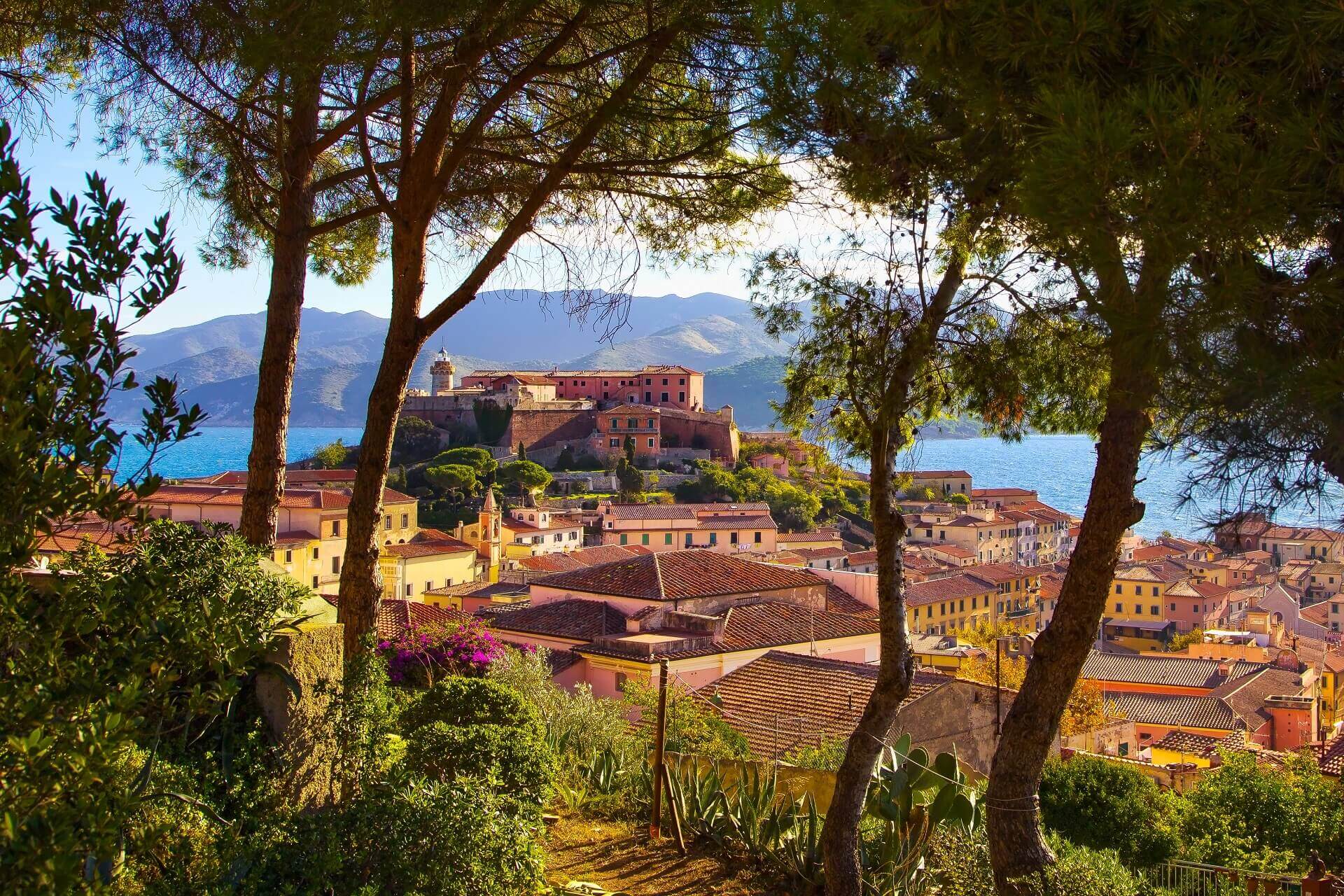 Portoferraio auf Elba in Italien ist einen Besuch wert