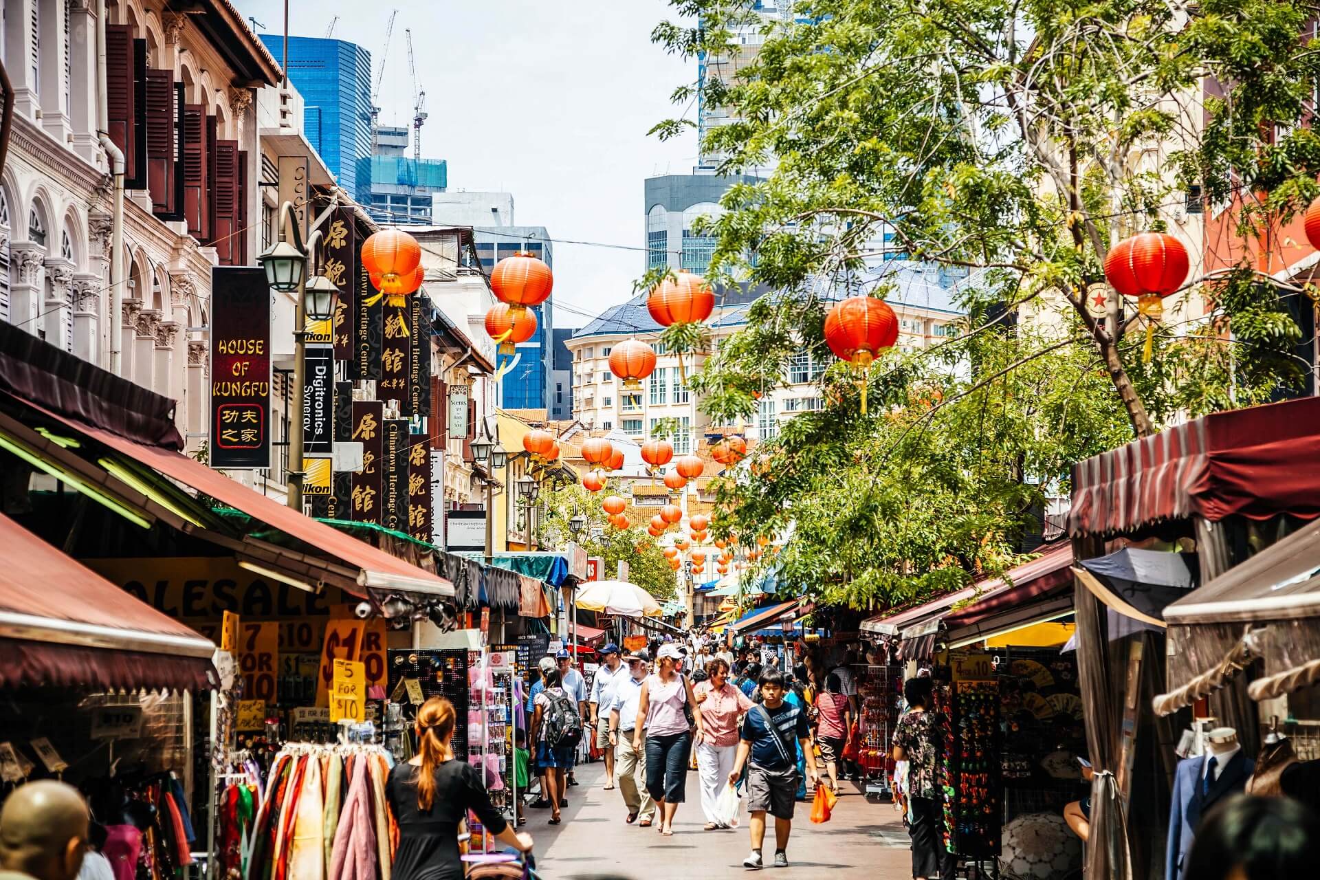 Das Chinatown in Singapur ist besonders bei Touristen sehr beliebt