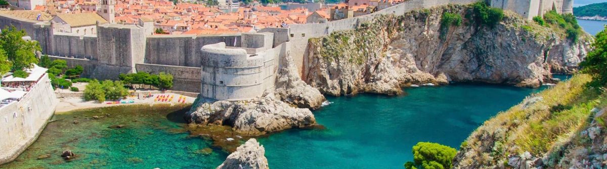 Dubrovnik-in-Croatia-Scenic-view-on-city-walls-iStock_000023855600-1