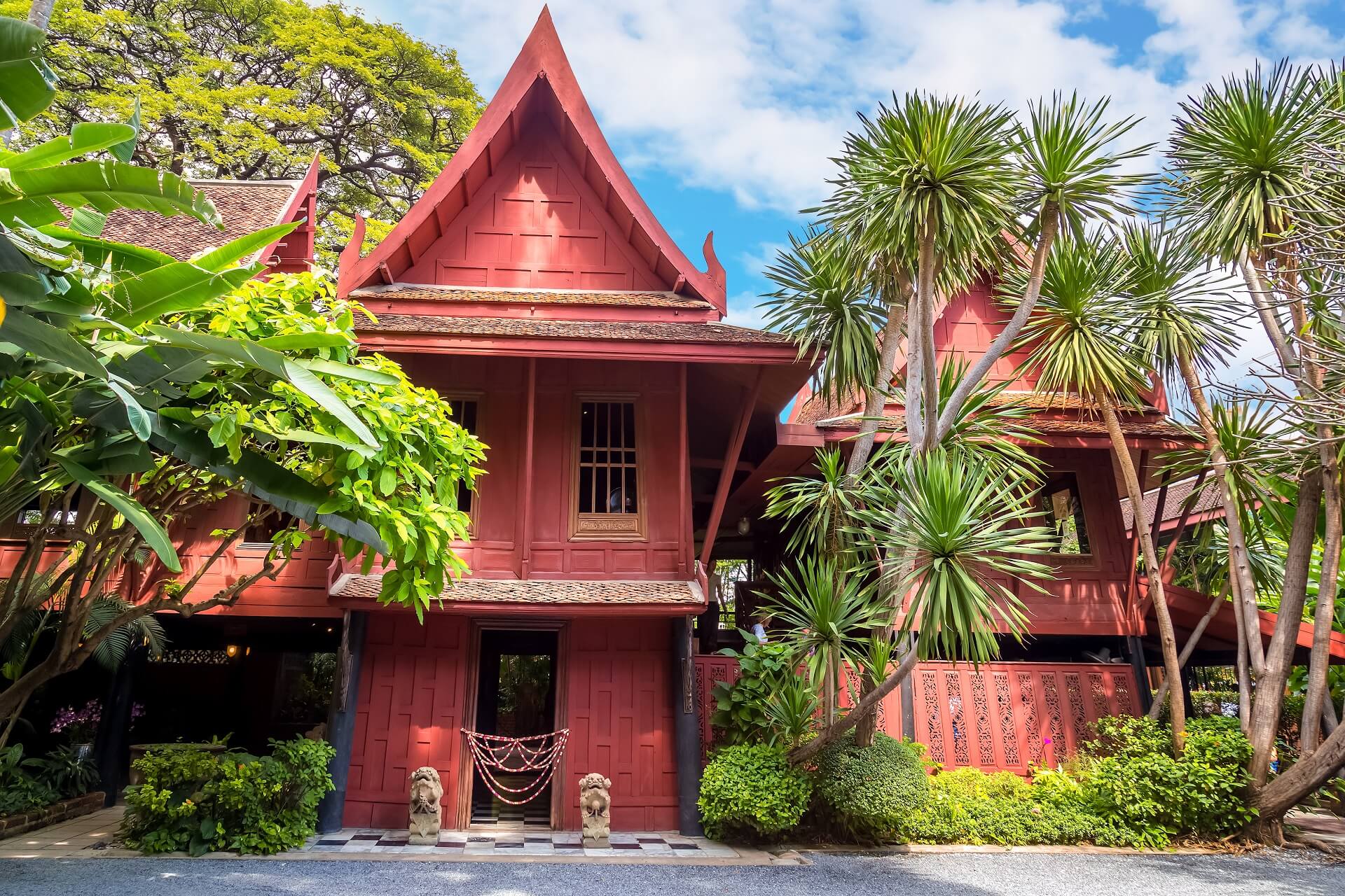 Das Jim Thompson Haus in Bangkok ist eine beliebte Sehenswürdigkeit