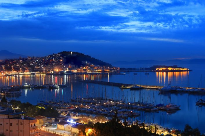 Kusadasi in der Dämmerung