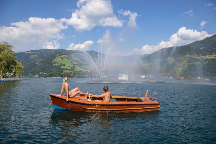 Bootfahren in Zell am See-Kaprun