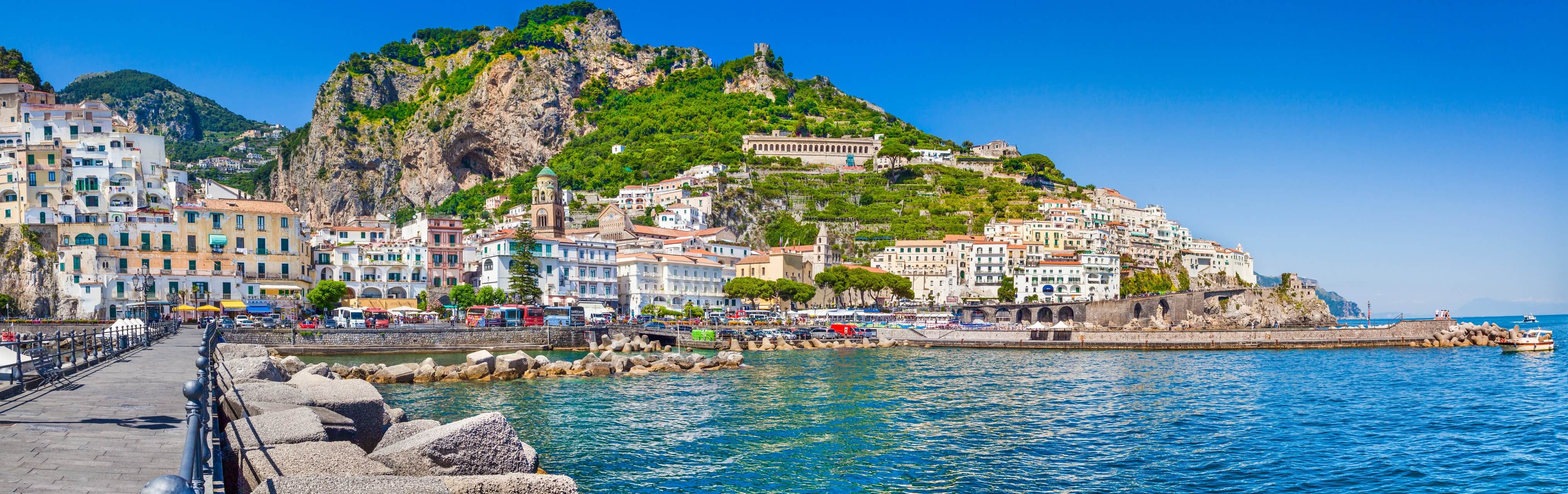 Italien - Hintergrundbilder : Italien, Küste, Amalfi 1680x1050