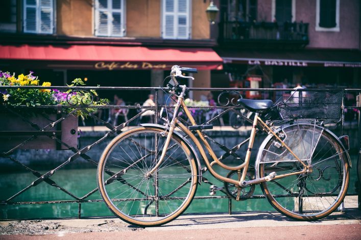 Bike-in-Annecy-France_EDITORIAL-ONLY-Michal-Plachy-shutterstock_435684481