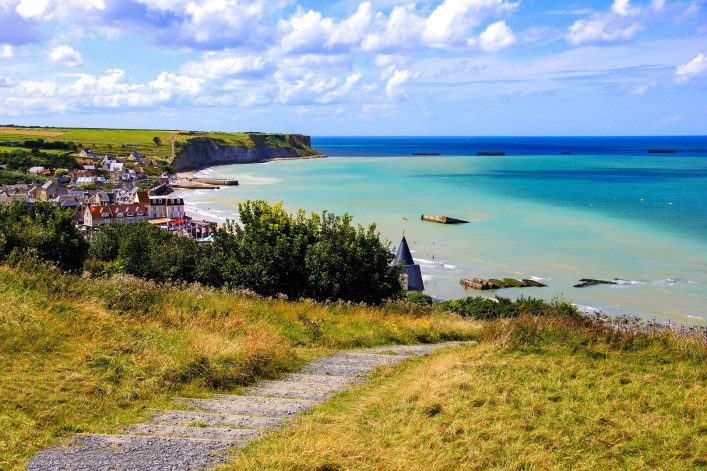 D-day beaches
