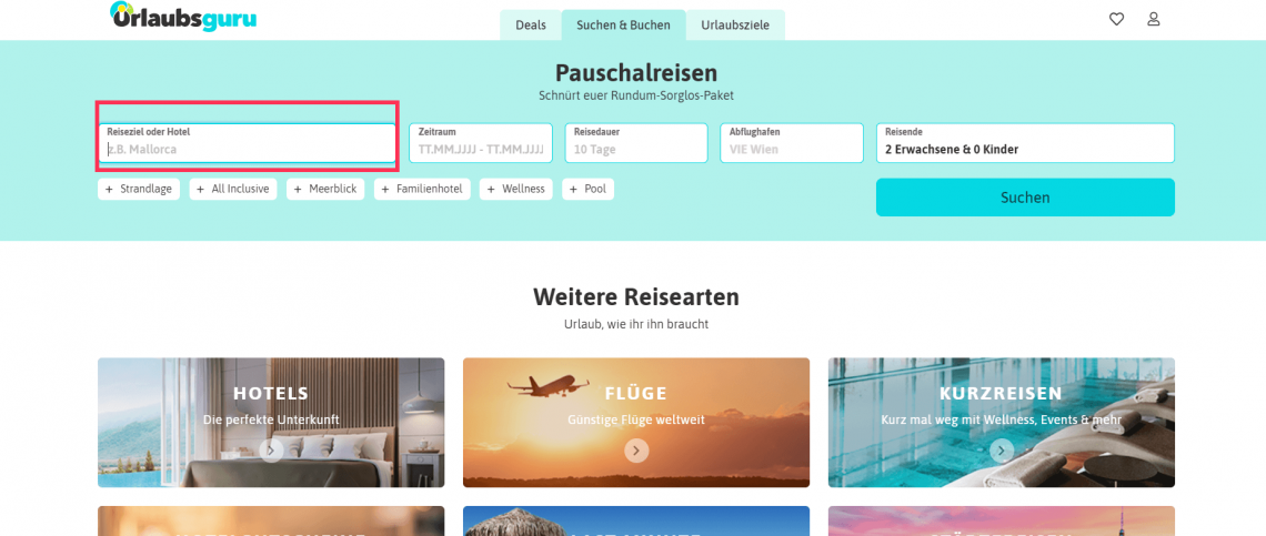 Urlaub Buchen Bei Urlaubsguru - Alle Fragen Und Antworten Zur Buchung