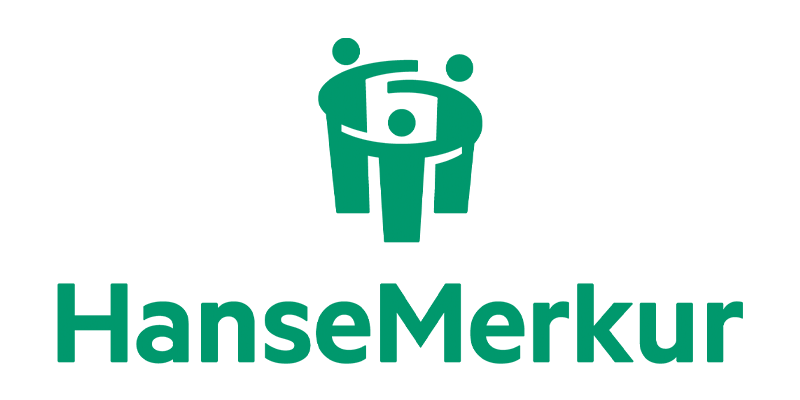 Logo der Hanse Merkur Versicherungen.